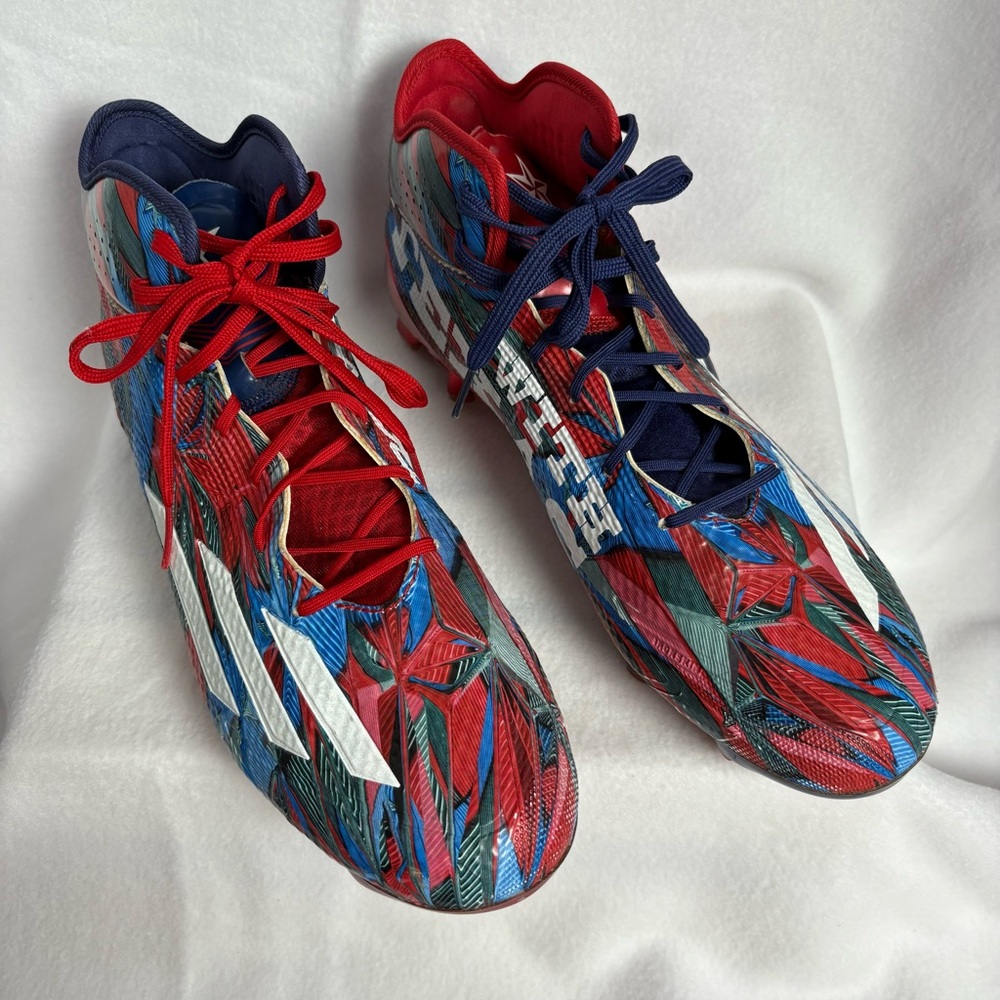 Adidas Adizero 5-Star 5.0 Don’t Mess With Texas Football Cleats Men’s 11.5